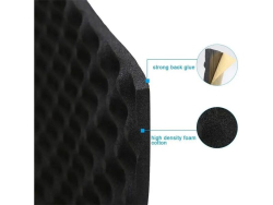 Noppenschaumstoff Selbstklebend (25x25x2cm)